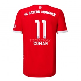 Koszulka Bayern Monachium Coman 11 Domowe Stroje Piłkarskie 2022/23 Krótki Rękaw